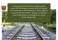 Informacja dot. drogi dojazdowej prowadzącej do wylotu tunelu kolejowego - Mordarka - zdjęcie główne