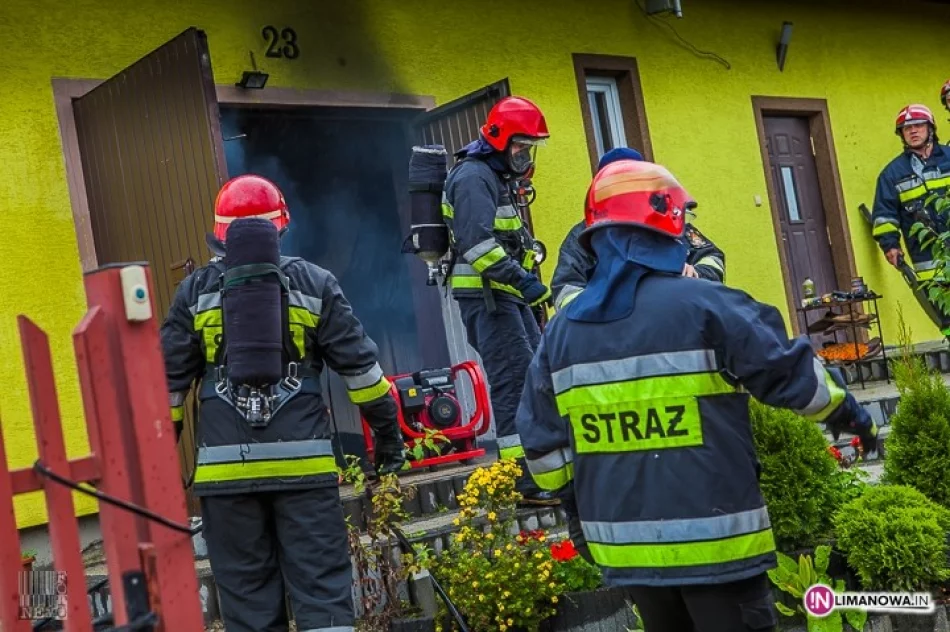 Pożar na ul. Lipowej, 50 tys. strat - zdjęcie 2