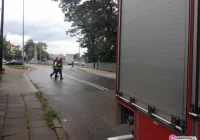 Rozlany olej na kilku drogach i kolizja - zdjęcie główne