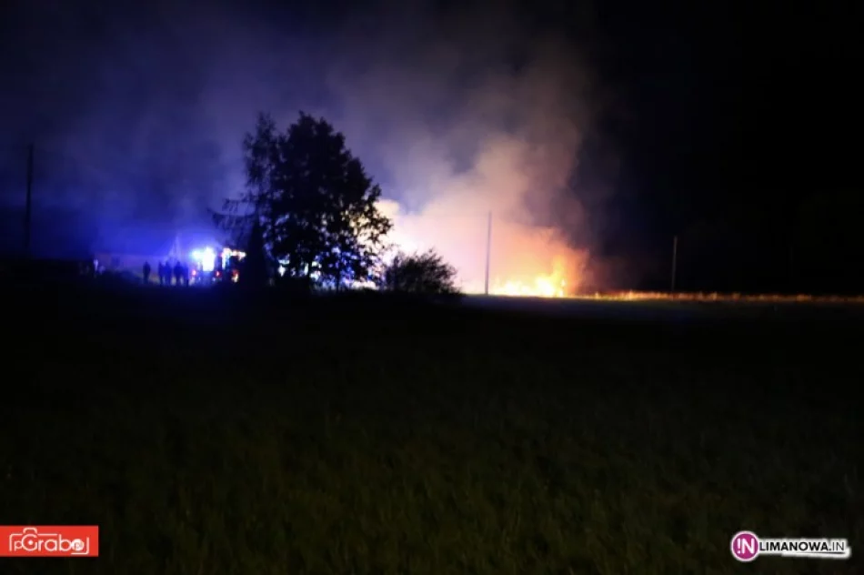 Spłonęła stodoła, uratowano budynki - zdjęcie 4