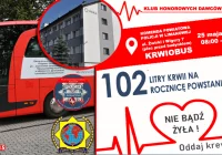 "Krwiobus" zatrzyma się przed komendą. Mundurowi zachęcają do wzięcia udziału w akcji - zdjęcie główne