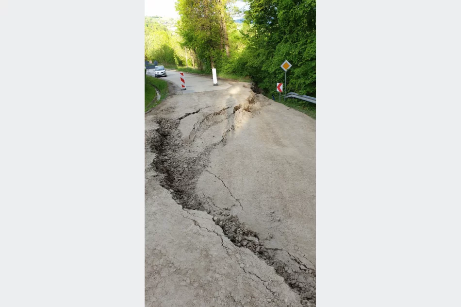 Ulica zapadła się już o blisko metr - zdjęcie 5