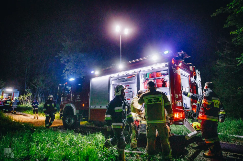 Zapalił się budynek gospodarczy - zdjęcie 3