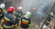 Budynek ocałał, spłonęło tylko siano - zdjęcie 3