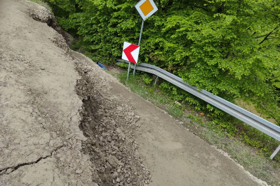 Osuwisko postępuje w zatrważającym tempie - zdjęcie 3