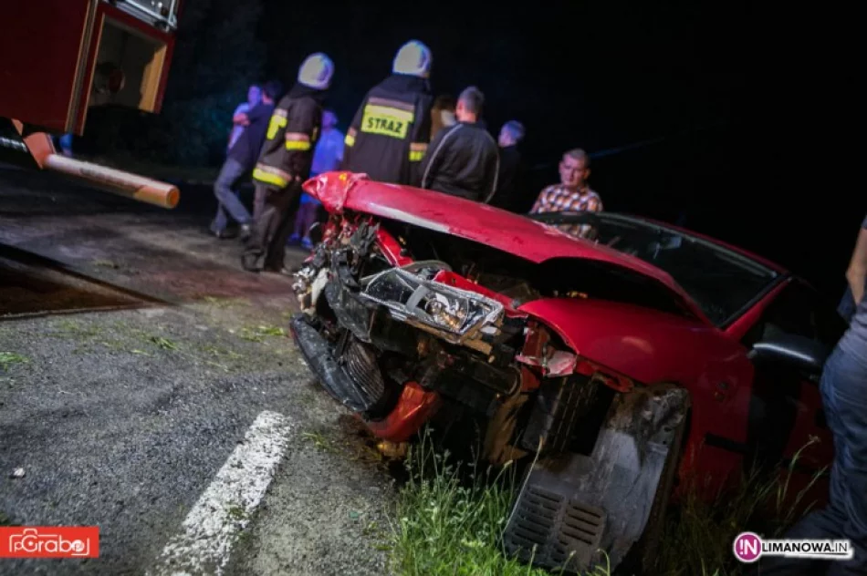 Wypadek i kolizja, ranny kierowca w szpitalu - zdjęcie 4