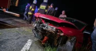 Wypadek i kolizja, ranny kierowca w szpitalu - zdjęcie 4