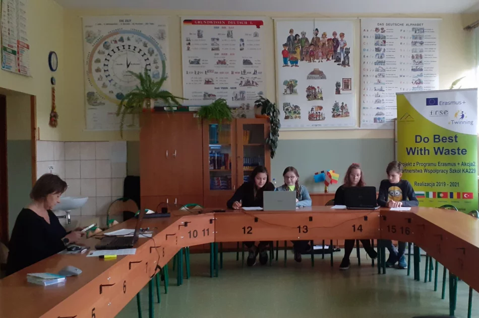 Erasmus+ Do Best With Waste - w Szkole Podstawowej n1 w Starej Wsi - zdjęcie 7