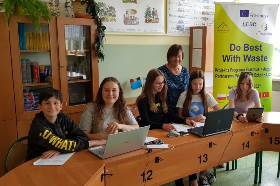 Erasmus+ Do Best With Waste - w Szkole Podstawowej n1 w Starej Wsi - zdjęcie 18