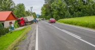 Ciężarówka uderzyła w budynek, powodem owad - zdjęcie 2