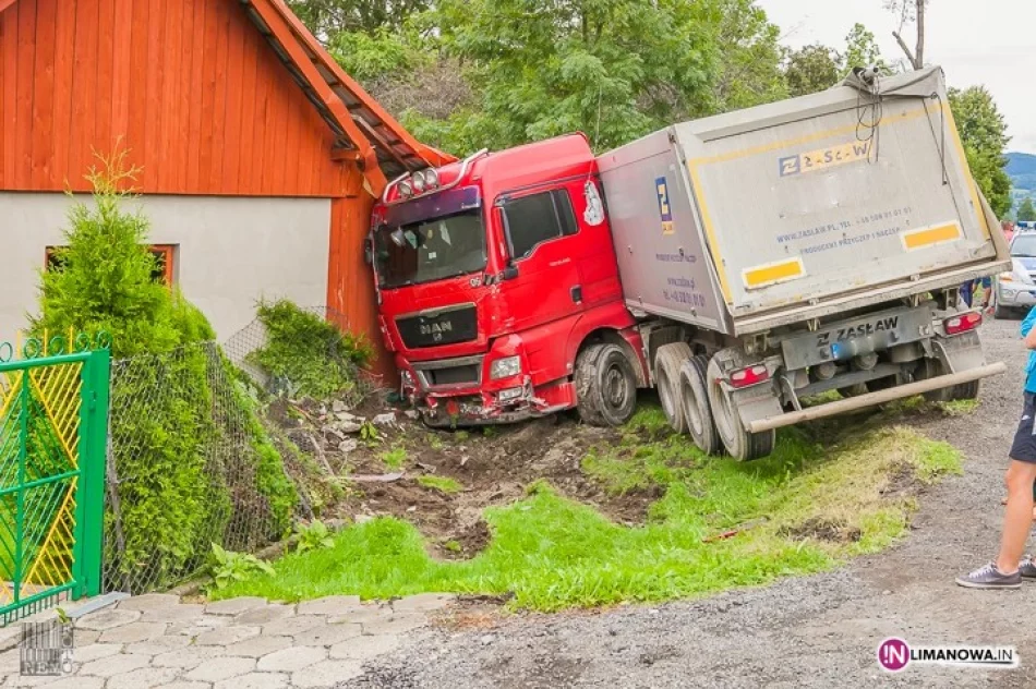 Ciężarówka uderzyła w budynek, powodem owad - zdjęcie 4