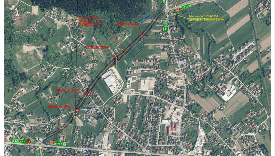 Łatwiejszy objazd Nowego Sącza? Obwodnica Chełmca coraz bliżej - zdjęcie 1