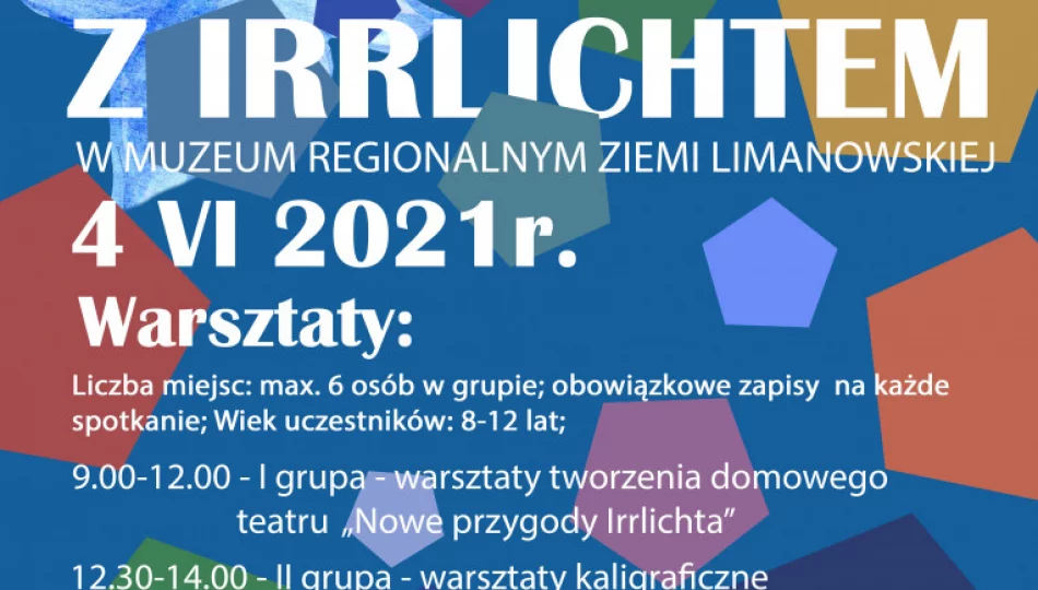 Twórczy Dzień Dziecka w Muzeum Regionalnym Ziemi Limanowskiej – zapisy na warsztaty - zdjęcie 1