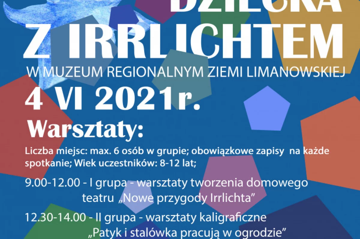 Twórczy Dzień Dziecka w Muzeum Regionalnym Ziemi Limanowskiej – zapisy na warsztaty