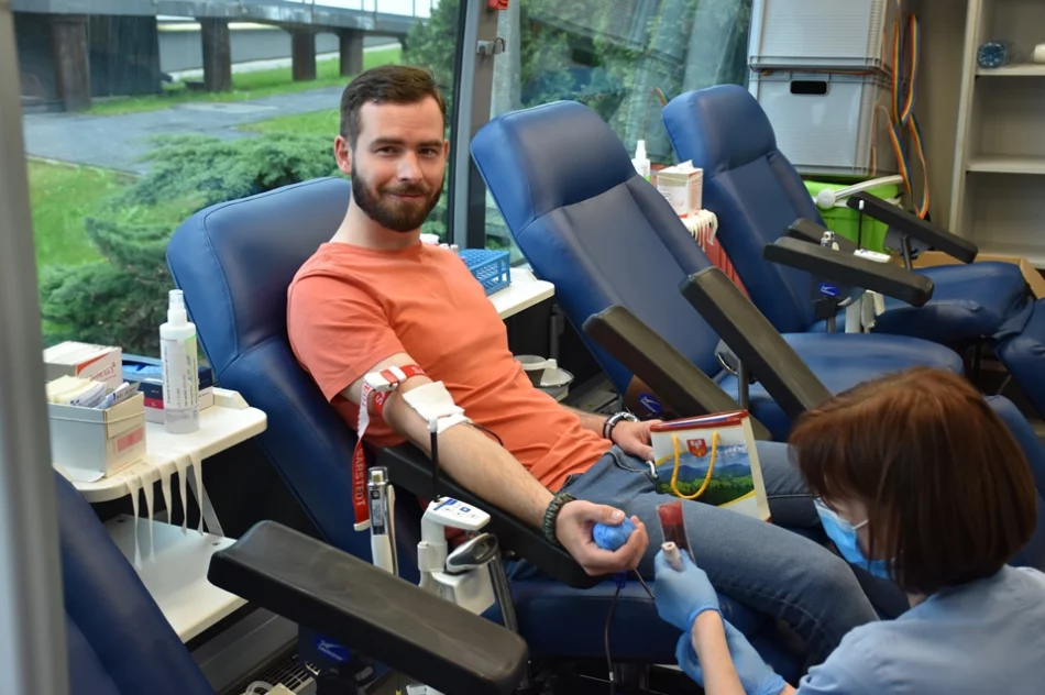 Udana zbiórka krwi zorganizowana przez mundurowych - zdjęcie 3