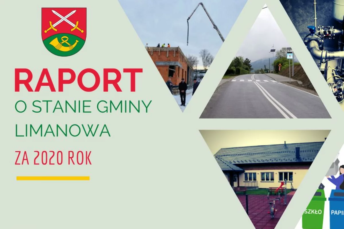 Raport o stanie Gminy Limanowa za rok 2020