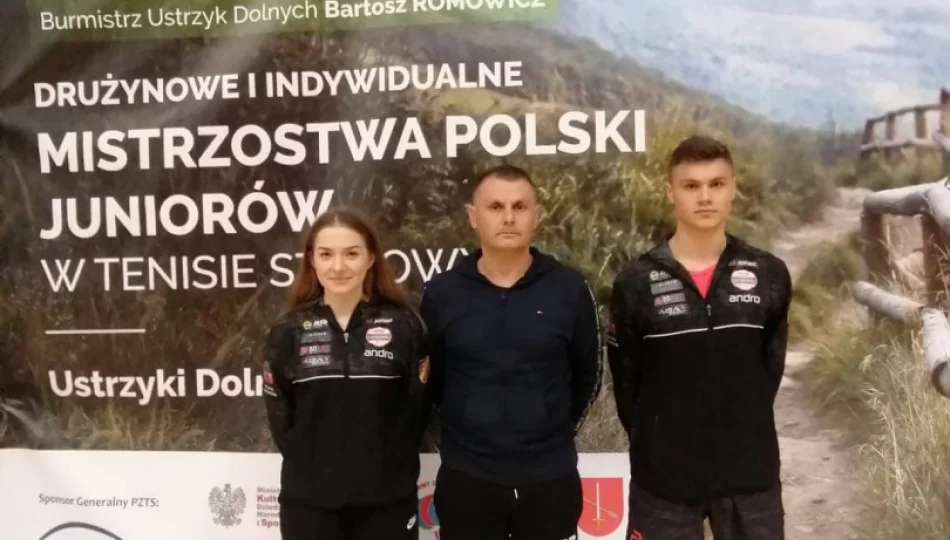 Dawid Kosmal na podium Mistrzostw Polski - zdjęcie 1