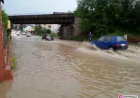 Skutki nawałnicy - zalane domy i drogi - zdjęcie główne