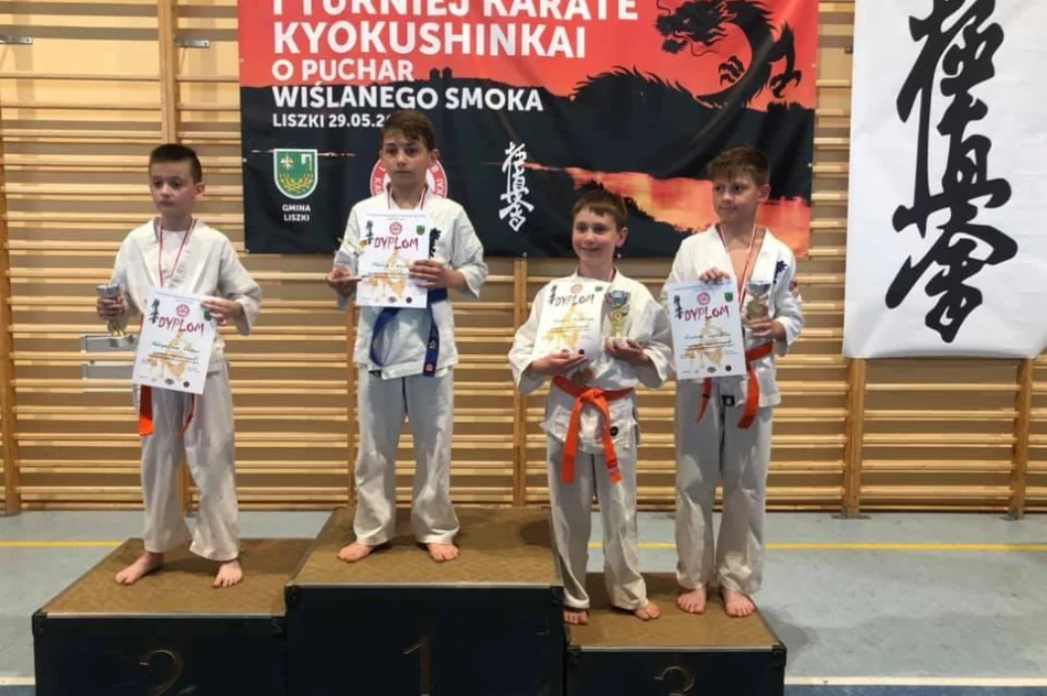 Dominacja młodych karateków ARS Limanowa – JONIEC Team w Turnieju Karate Kyokushin o Puchar Wiślanego Smoka - zdjęcie 6