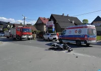 Kierowca nie ustąpił pierwszeństwa przejazdu motocyklowi  - zdjęcie główne