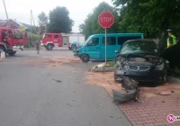 Wypadek samochodu starosty, 4 osoby poszkodowane - zdjęcie główne