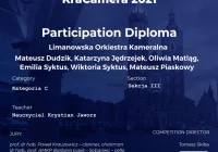 Limanowska Orkiestra Kameralna w I MKMK KraCamera 2021! - zdjęcie główne
