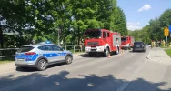 Zderzenie motocykla i samochodu osobowego - zdjęcie 4