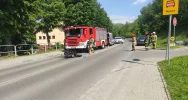 Zderzenie motocykla i samochodu osobowego - zdjęcie 5