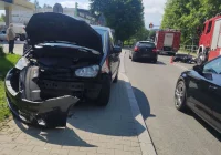 Kierująca Fordem prawdopodobnie wymusiła pierwszeństwo na motocykliście - zdjęcie główne