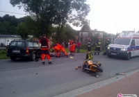 Śmiertelny wypadek - zginął motocyklista - zdjęcie główne