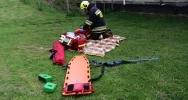 Pracowita sobota strażaków - ćwiczenia i interwencje - zdjęcie 2
