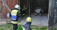 Pracowita sobota strażaków - ćwiczenia i interwencje - zdjęcie 5