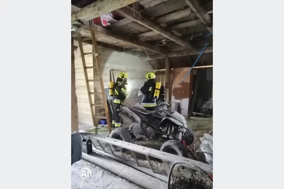 Pracowita sobota strażaków - ćwiczenia i interwencje - zdjęcie 6