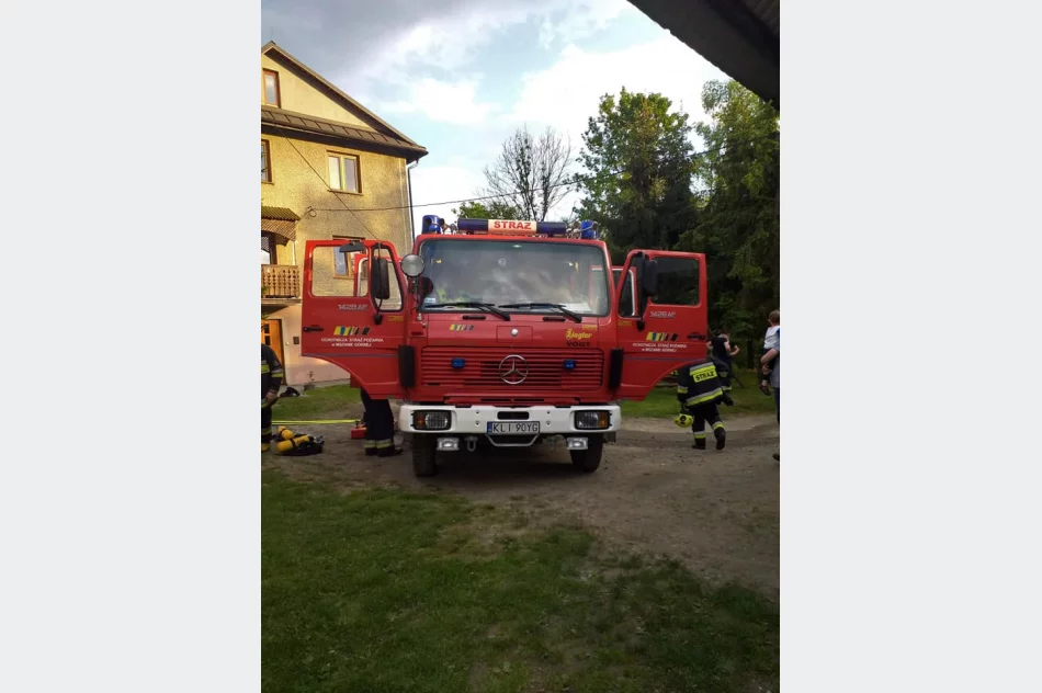 Pracowita sobota strażaków - ćwiczenia i interwencje - zdjęcie 7