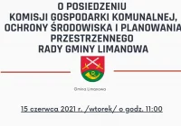 Posiedzenie Komisji Rady Gminy Limanowa - 15 czerwca 2021 - zdjęcie główne