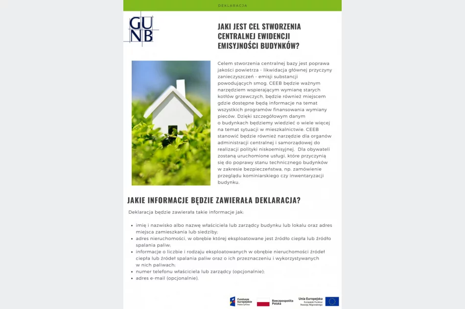 Centralna Ewidencja Emisyjności Budynków - zdjęcie 3