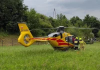 14-latek wpadł do rzeki. Podtopionego chłopca w stanie zagrożenia życia zabrał LPR - zdjęcie główne