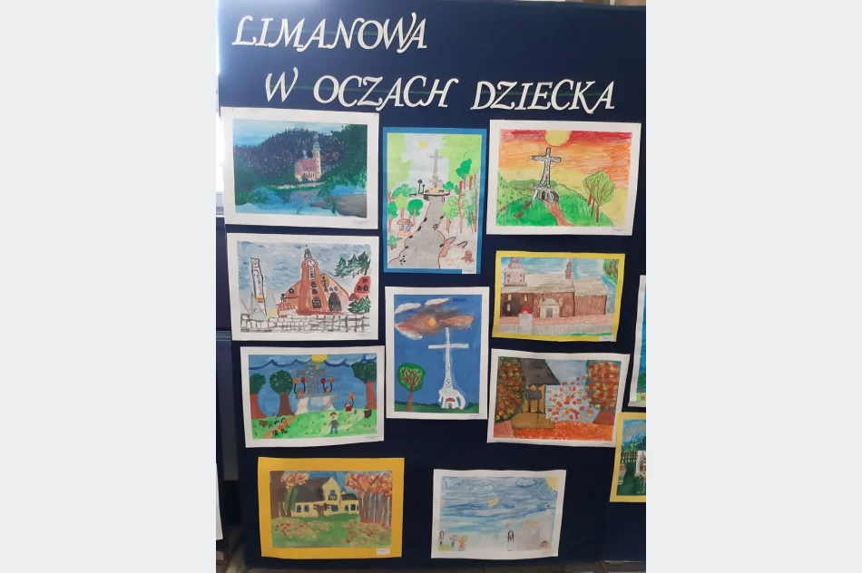 Rozstrzygnięto konkurs plastyczny „Limanowa w oczach dziecka” - zdjęcie 8
