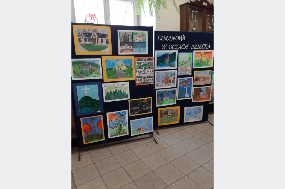 Rozstrzygnięto konkurs plastyczny „Limanowa w oczach dziecka” - zdjęcie 11