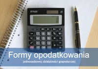 Formy opodatkowania jednoosobowej działalności gospodarczej - zdjęcie główne