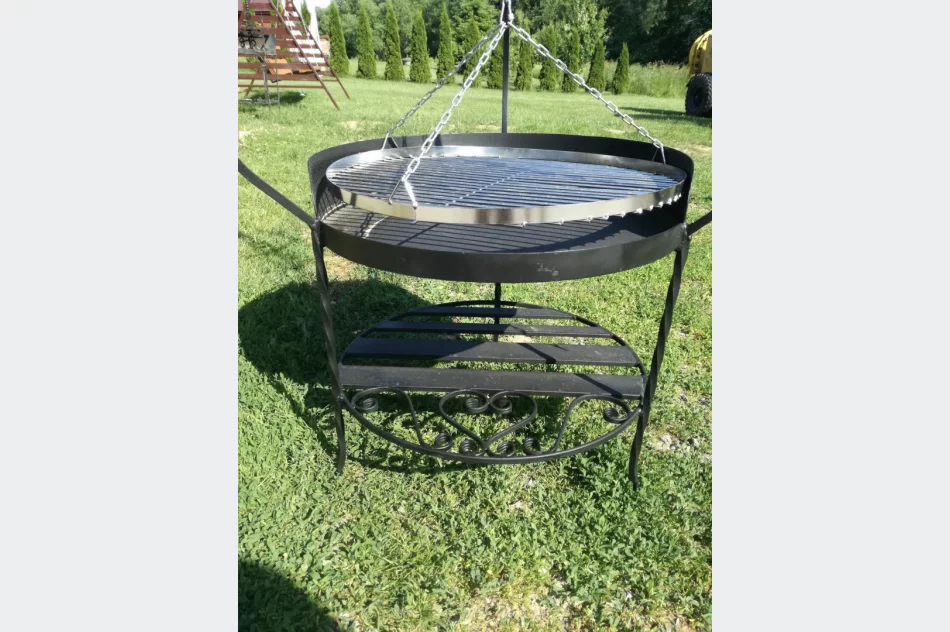 Grill ogrodowy kuty - zdjęcie 3