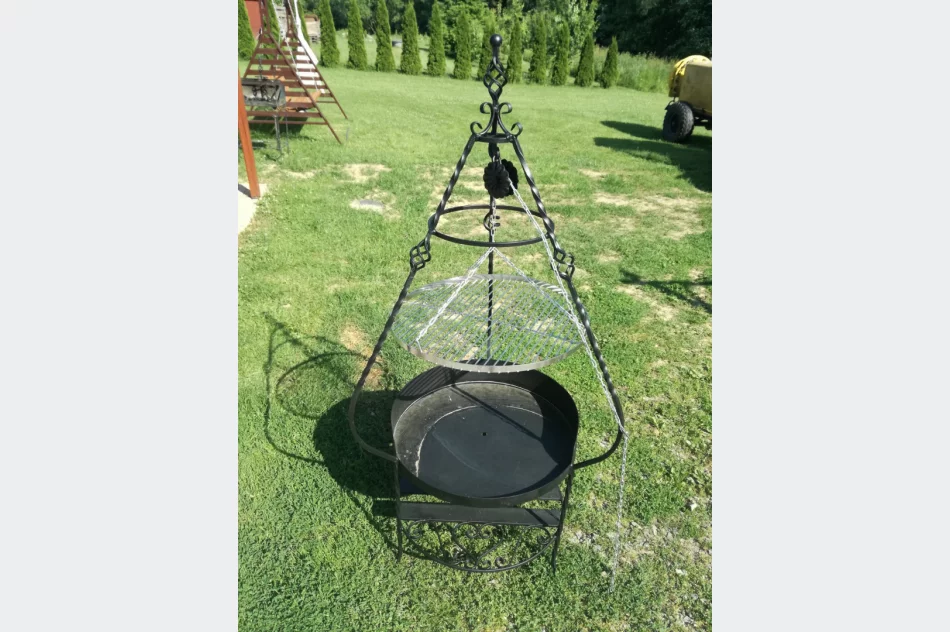 Grill ogrodowy kuty - zdjęcie 8