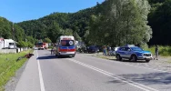 Kolejny wypadek z udziałem motocyklisty  - zdjęcie 2