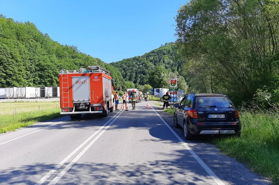 Kolejny wypadek z udziałem motocyklisty  - zdjęcie 4