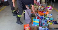 Wielka mobilizacja mieszkańców gminy. Strażacy zawieźli dary dla pogorzelców - zdjęcie 5
