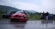 Honda uderzyła w zaparkowane samochody - zdjęcie 4
