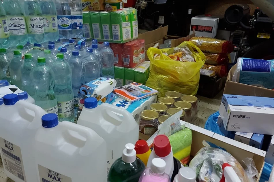 Druhowie zawieźli dary poszkodowanym w pożarze - zdjęcie 7