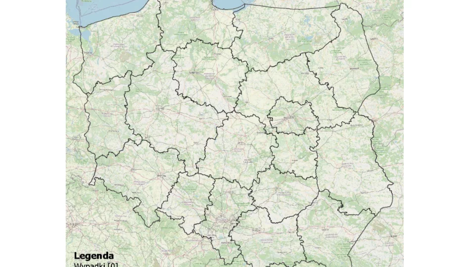 Policyjna mapa wypadków ze skutkiem śmiertelnym - zdjęcie 1