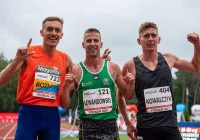 Wielki sukces Andrzeja Kowalczyka ze Słopnic. Lekkoatletyczny brąz na Mistrzostwach Polski seniorów. - zdjęcie główne