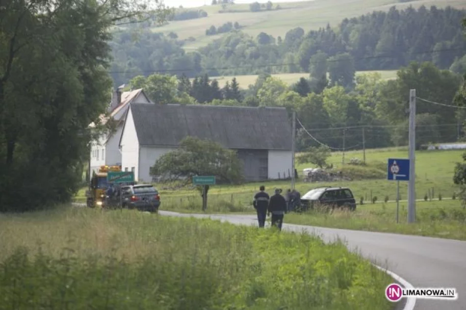 Zderzenie land rovera z bmw - zdjęcie 2